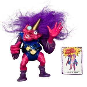 Vintage 1992 Applause Oddvar The Wizard Troll Power Action Figure With Card READ